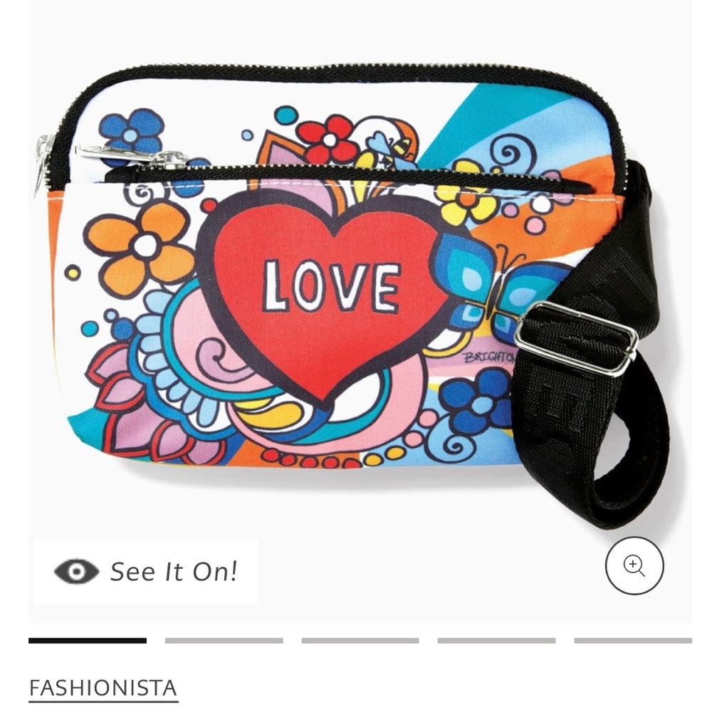 Brighton LOVE messenger bag